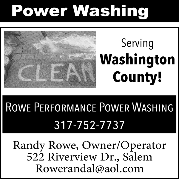Rowe Performance Power Washing